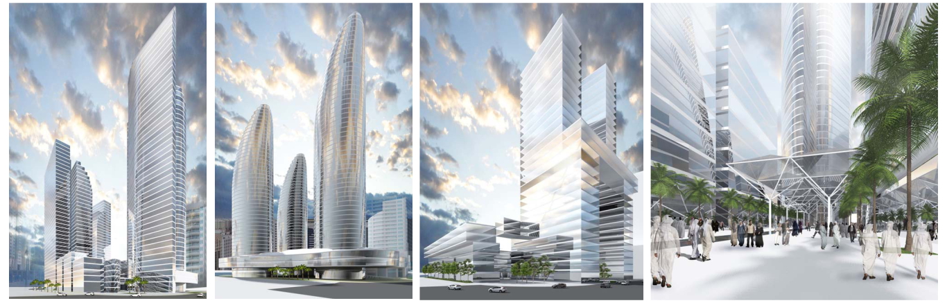 Abu Dhabi City Walk Development Project, 2016, Dragan Architecture, Paris